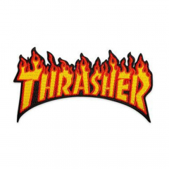 Thrasher Flame Aufnäher