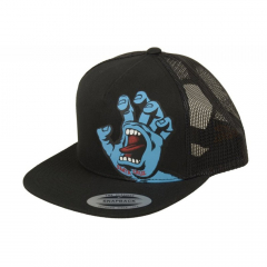 Santa Cruz Screaming Hand black Trucker Gorra Niños