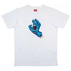 Santa Cruz Screaming Hand white Kids T-Shirt