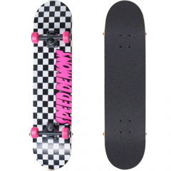 Speed Demons Checkers pink 7.75 Complete Board