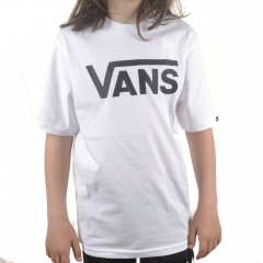 Vans Classic white/black Niños Camiseta