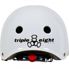 Triple 8 Lil 8 white rubber XXS/XS Kids Helm