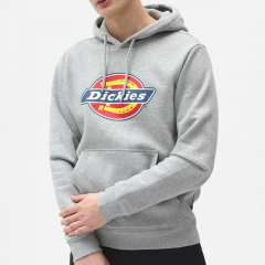 Dickies Icon Logo grey melange Hooded