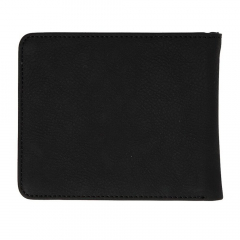 Volcom Slim Stone Small black PU Wallet