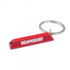 Independent Curb red Key Chain