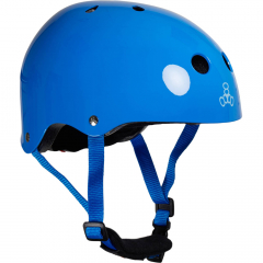 Triple 8 Lil 8 blue glossy XXS/XS Casco Niños