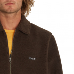 Volcom Edwart Sherpa Lined dark brown Jacke