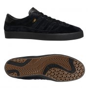 Adidas Puig Indoor black/black/gum Schuhe