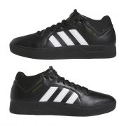 Adidas Tyshawn black/white/gold Shoes