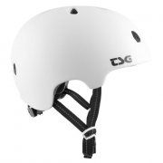 TSG Meta satin white Casco