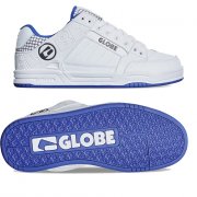 Globe Tilt white/cobalt Shoes