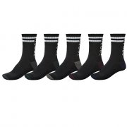 Globe Carter black Pack of 5 Socks