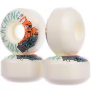Toy Machine Sect Skater white/orange 100a 54mm Wheels