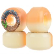 Santa Cruz Slime Balls Hairballs white/orange 56mm 95A Wheels