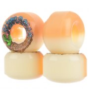 Santa Cruz Slime Balls Hairballs white/orange 56mm 95A Ruedas