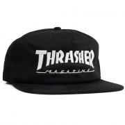 Thrasher Mag Logo black/white Snap Back Cap