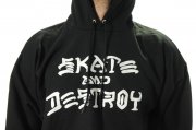 Thrasher Skate & Destroy black Hooded