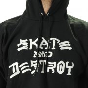Thrasher Skate & Destroy black Hooded