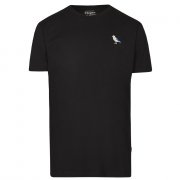 Cleptomanicx Embro Gull black T-Shirt