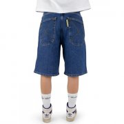 Homeboy Monster Baggy washed blue Short