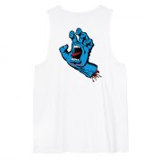 Santa Cruz Screaming Hand white Camiseta