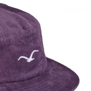 Cleptomanicx Cord Möwe gothic grape Snap Back Cap