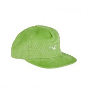 Cleptomanicx Cord Möwe nile green Snap Back Gorra