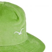 Cleptomanicx Cord Möwe nile green Snap Back Cap