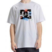 DC Scribble white Camiseta