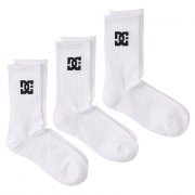 DC SPP Crew white 3er Pack Socken