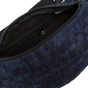Cleptomanicx Faded Dreams dark navy Hip Bag