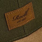 Reell Suede dark olive 6 Panel Cap