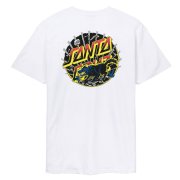 Santa Cruz Kendall Wolf Dot white T-Shirt