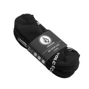 Volcom Stones NSHW black Pack of 3 Ankle Socks