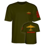 Powell Peralta Bones Brigade Bomber military green T-Shirt