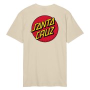 Santa Cruz Classic Dot Chest blond wood Camiseta