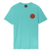 Santa Cruz Classic Dot Chest pool blue T-Shirt