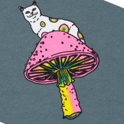 Rip N Dip Psychedelic light charcoal T-Shirt