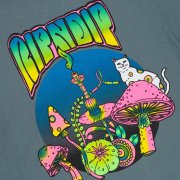 Rip N Dip Psychedelic light charcoal T-Shirt