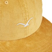 Cleptomanicx Cord Möwe golden yellow 25 Snap Back Cap