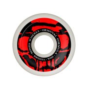 Bones 100s OG Mummy Skulls V5 Sidecut white/red 52mm Rollen