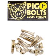 Pig 1 gold Kreuz Schrauben