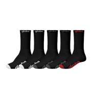 Globe OG black/assorted 5 Pares de Calcetines