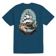 Dark Seas Deep Dreams harbor blue T-Shirt