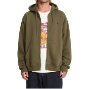 Volcom Single Stone sage leaf Hooded Zipper