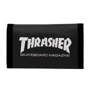 Thrasher Skate Mag Trifold Velcro black Wallet