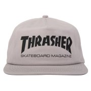 Thrasher Mag Logo grey/black Snap Back Cap