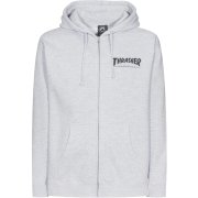 Thrasher Magazine grey Hooded Zipper