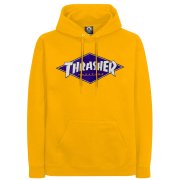 Thrasher Diamond Logo gold Hooded