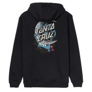 Santa Cruz Crescent Bone Hand black Hooded